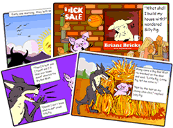 The Three Little Pigs book