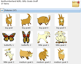 Billy Goats Gruff Smart Notebook collection