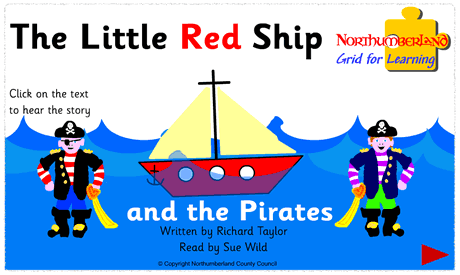 The Little Red Ship and the Pirates