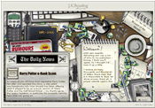 J K Rowling website