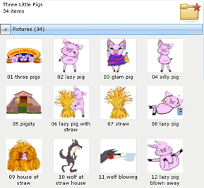 The Three Little Pigs Smart Gallery Collection