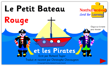 Le Petit Bateau Rouge et les Pirates