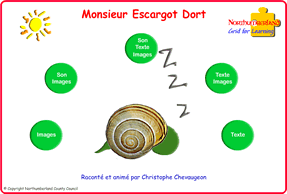 Monsieur Escargot Dort