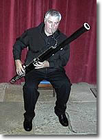 Playing  the bassoon